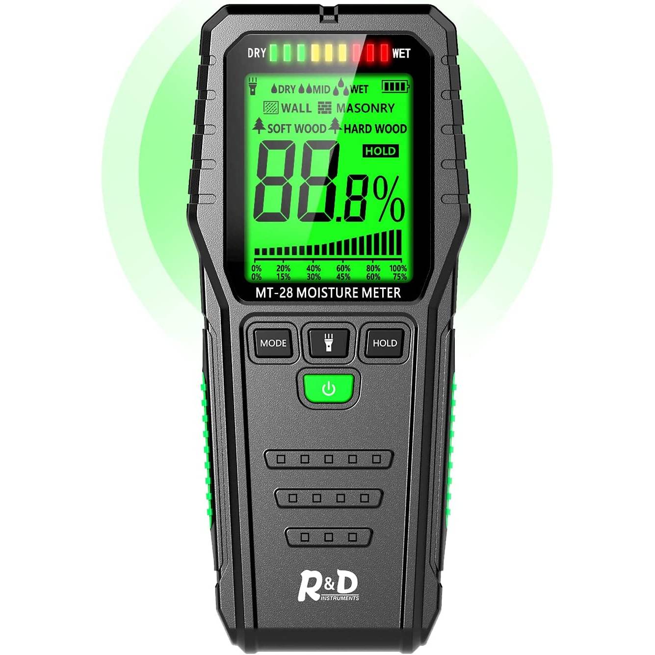 Moisture Meter Wall Wood - Detector de umidade do molde do