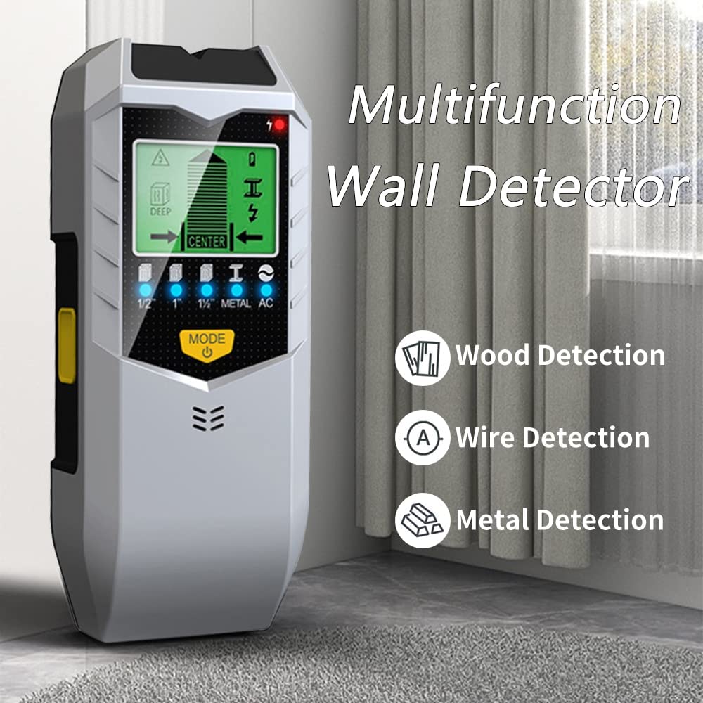 Stud Finder Wall Scanner 5 In 1 - Detector de parede eletrônico 5 em