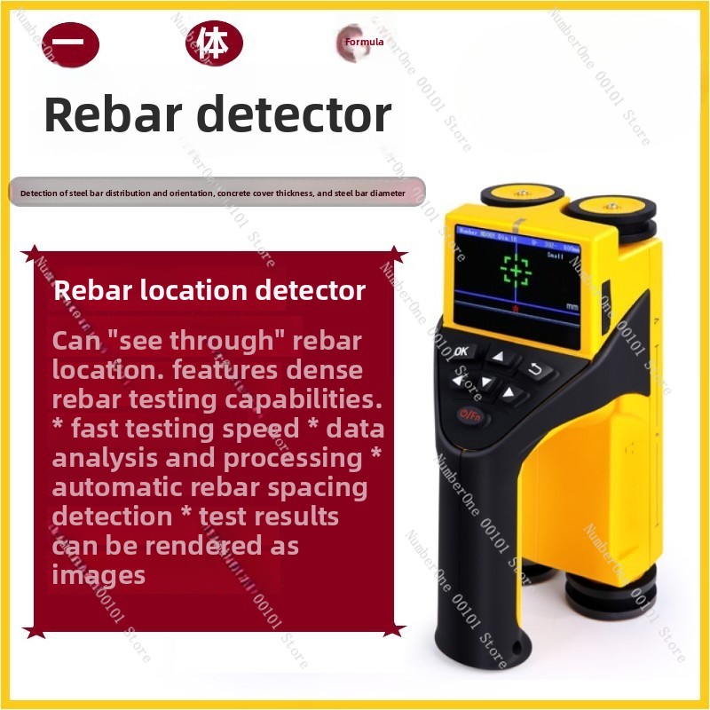Wall Scanner For Concrete - Localizador de vergalhões multifuncional tudo-em-um e