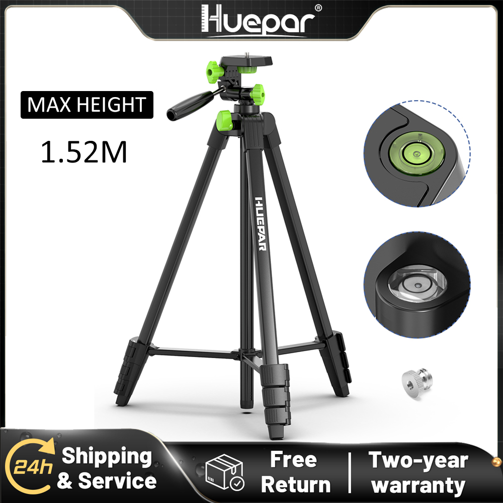 Stud Finder With Laser Level - ﻿ Huepar 1.52m tripé de nível
