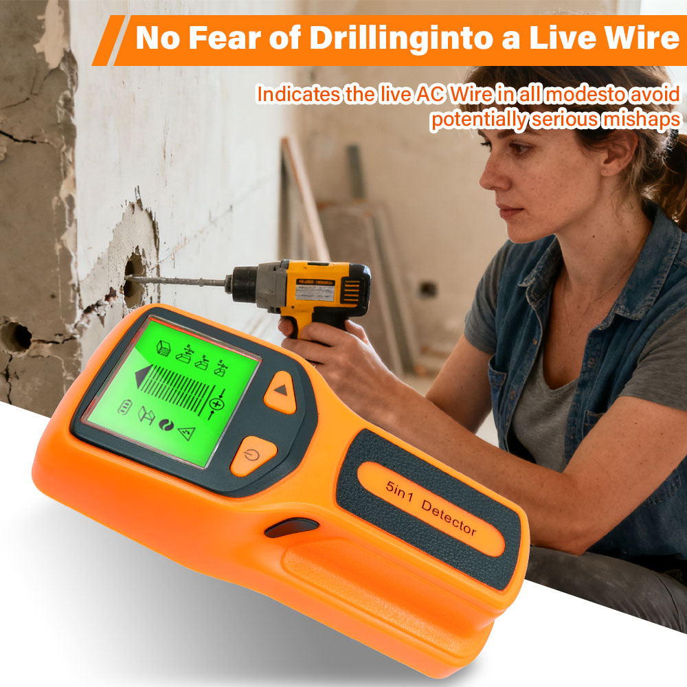 Stud Finder Wall Scanner 5 In 1 - Novo detector de parede 5 em