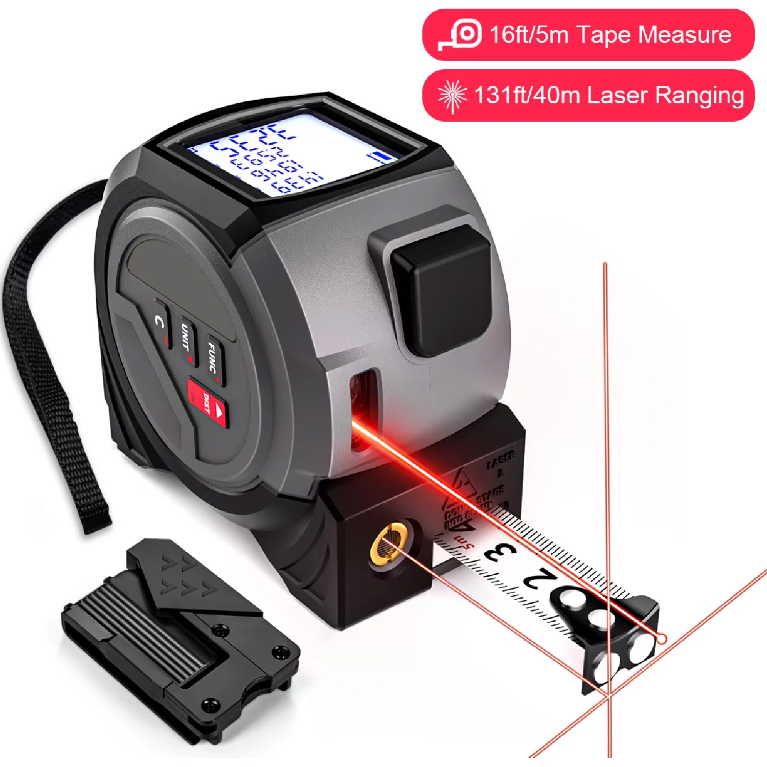 Stud Finder With Laser Level - Medidor de Distância a Laser 3