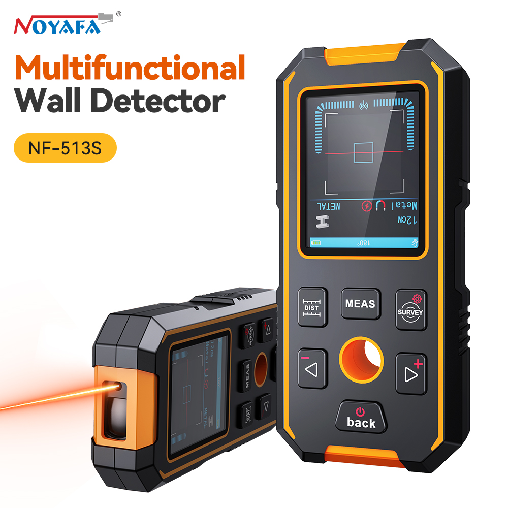 Wall Scanner Rebar Detector - Detector de Metais Portátil NOYAFA com