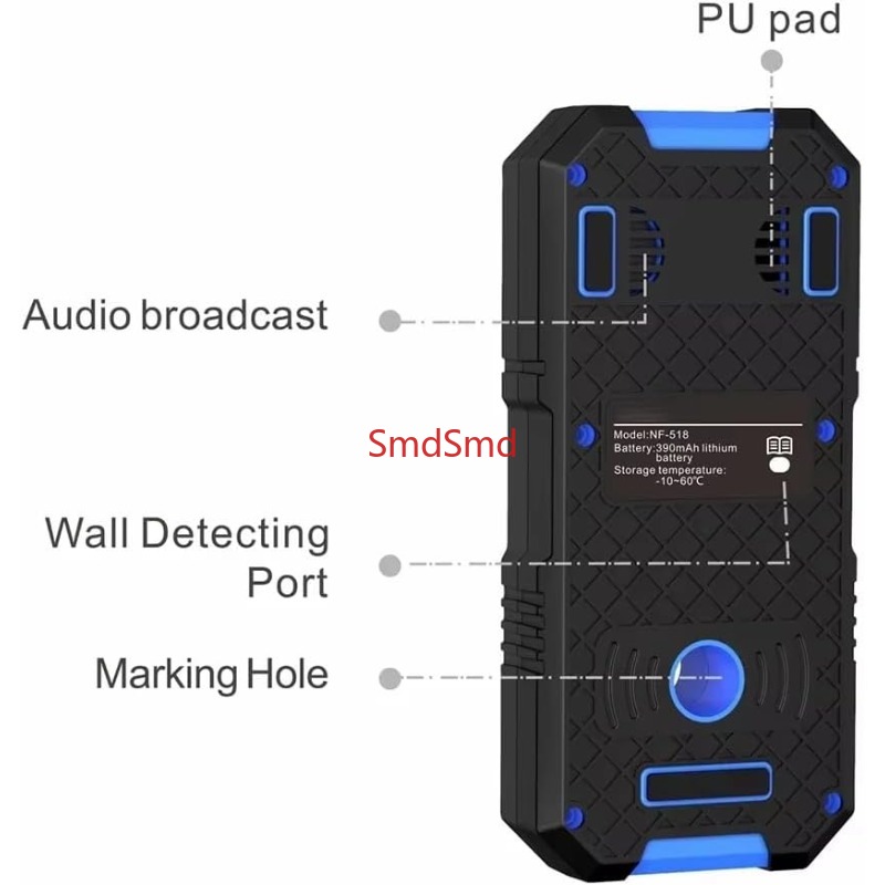 Detector de Metais Profissiona - Stud Detector With Metal Ac Wire avaliação e preço