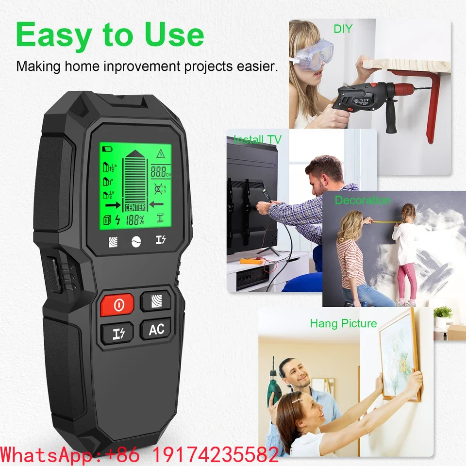 Detector Eletrônico de Perfis  - Stud Finder Center Finder Edge avaliação e preço