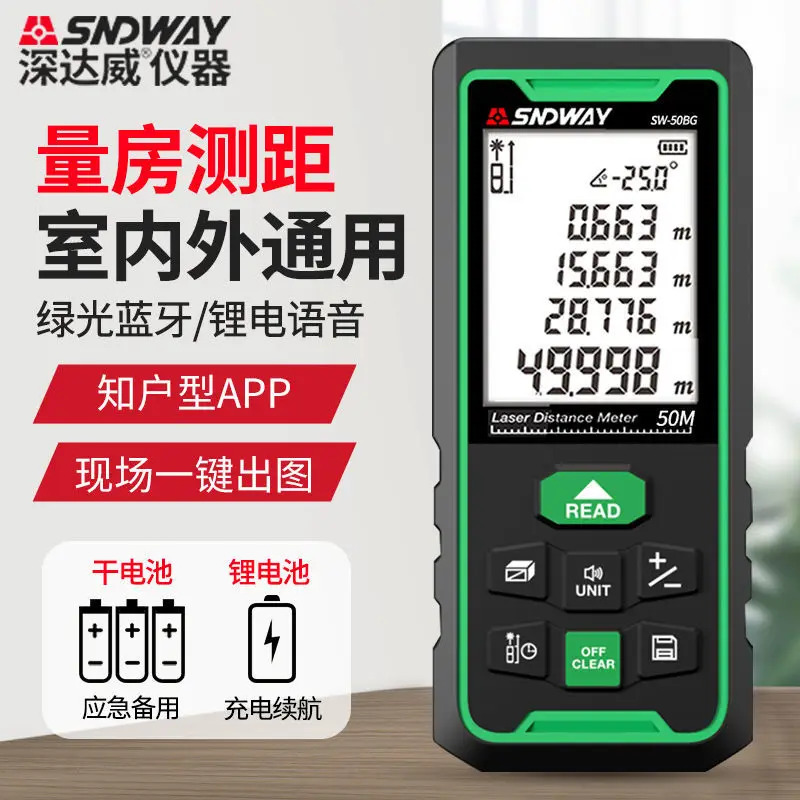 Último Medidor de Distância a  - Stud Finder With Laser Level avaliação e preço