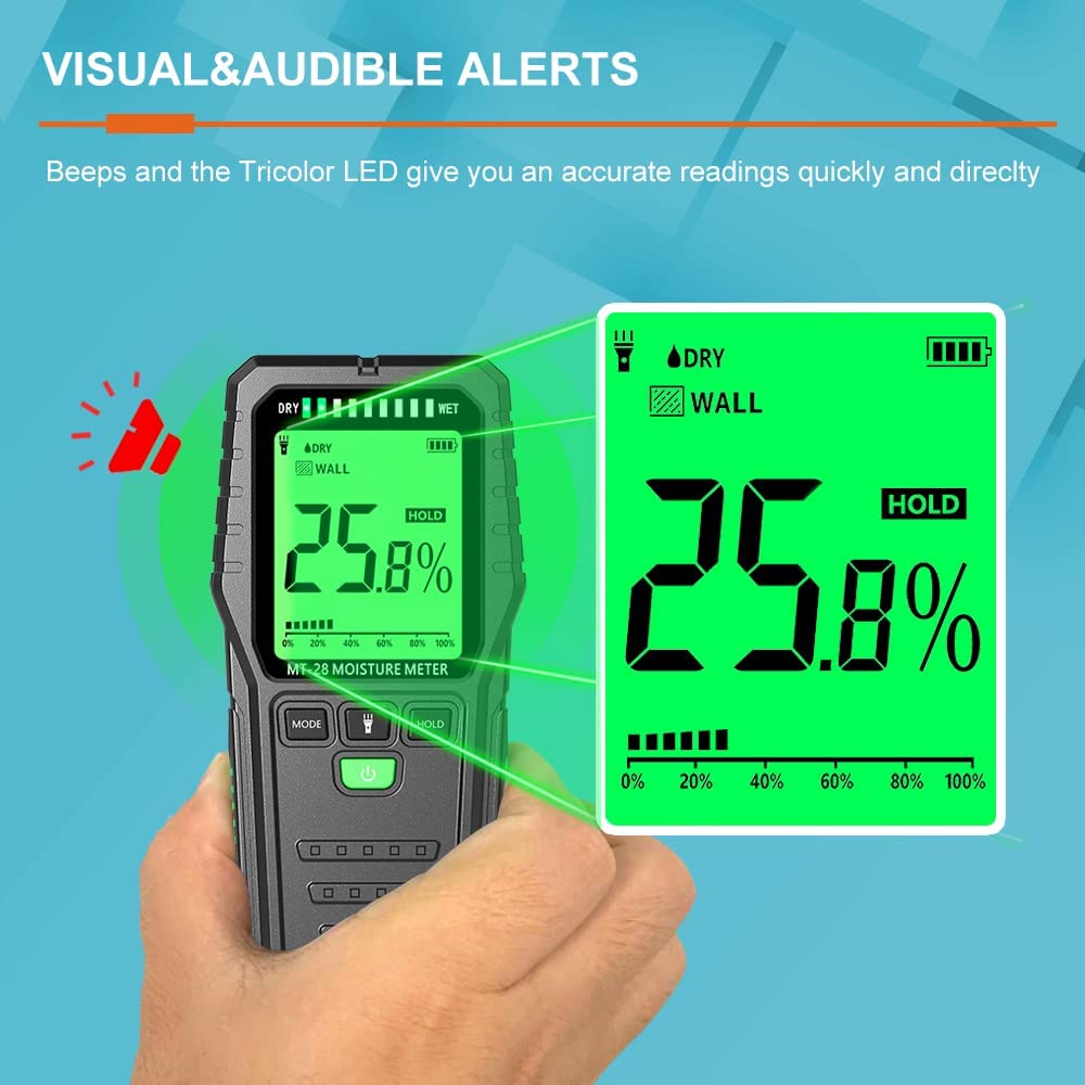 Detector de umidade do molde d - Moisture Meter Wall Wood avaliação e preço