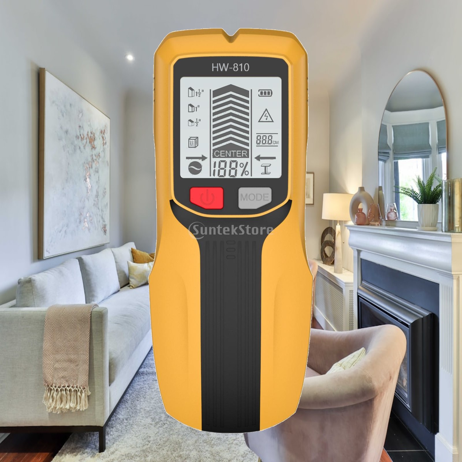 Detector de Montantes com Ilum - Pipe Detector Wall Scanner avaliação e preço