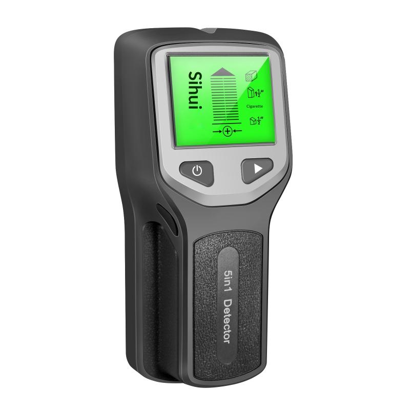 Detector de Metais 5 em 1, Med - Stud Finder Wall Scanner 5 In 1 avaliação e preço