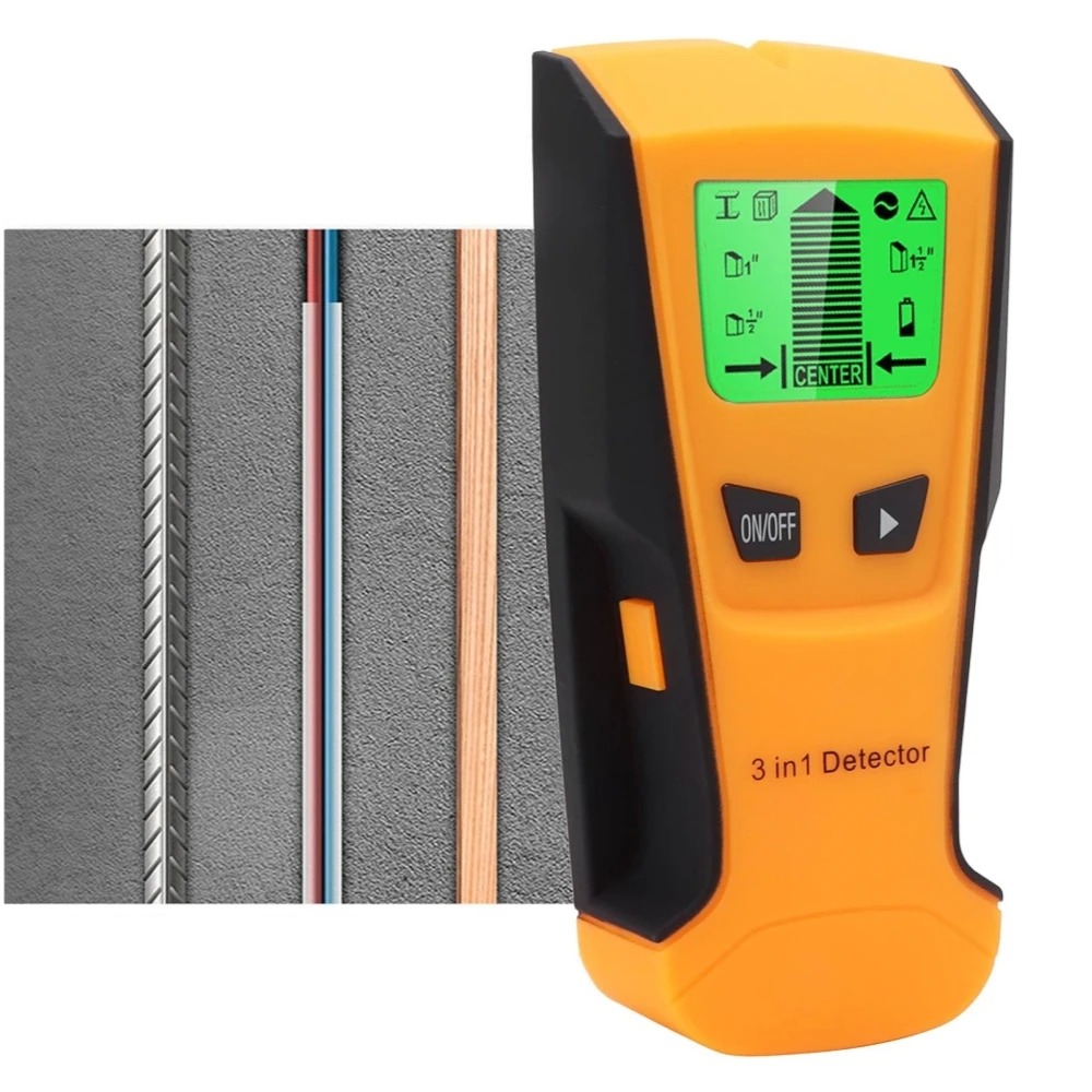 Detector de Metais 3 em 1 para - Wall Scanner Rebar Detector avaliação e preço