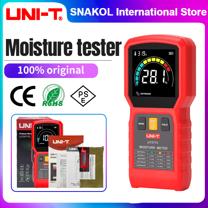 Medidor de Umidade Sem Pinos U - Moisture Meter Wall Wood avaliação e preço