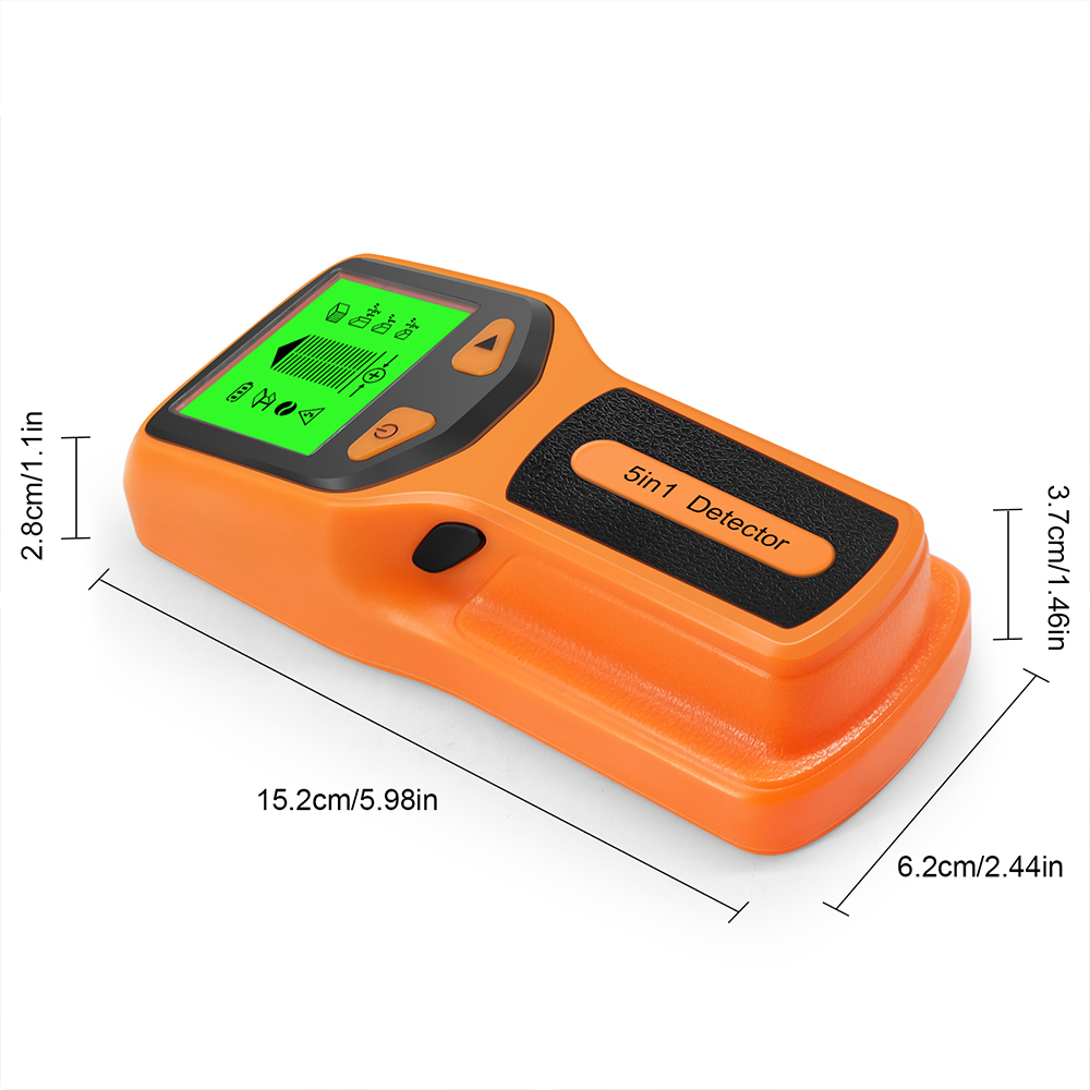 Detector de Metais Digital 5 e - Stud Finder Wall Scanner 5 In 1 avaliação e preço
