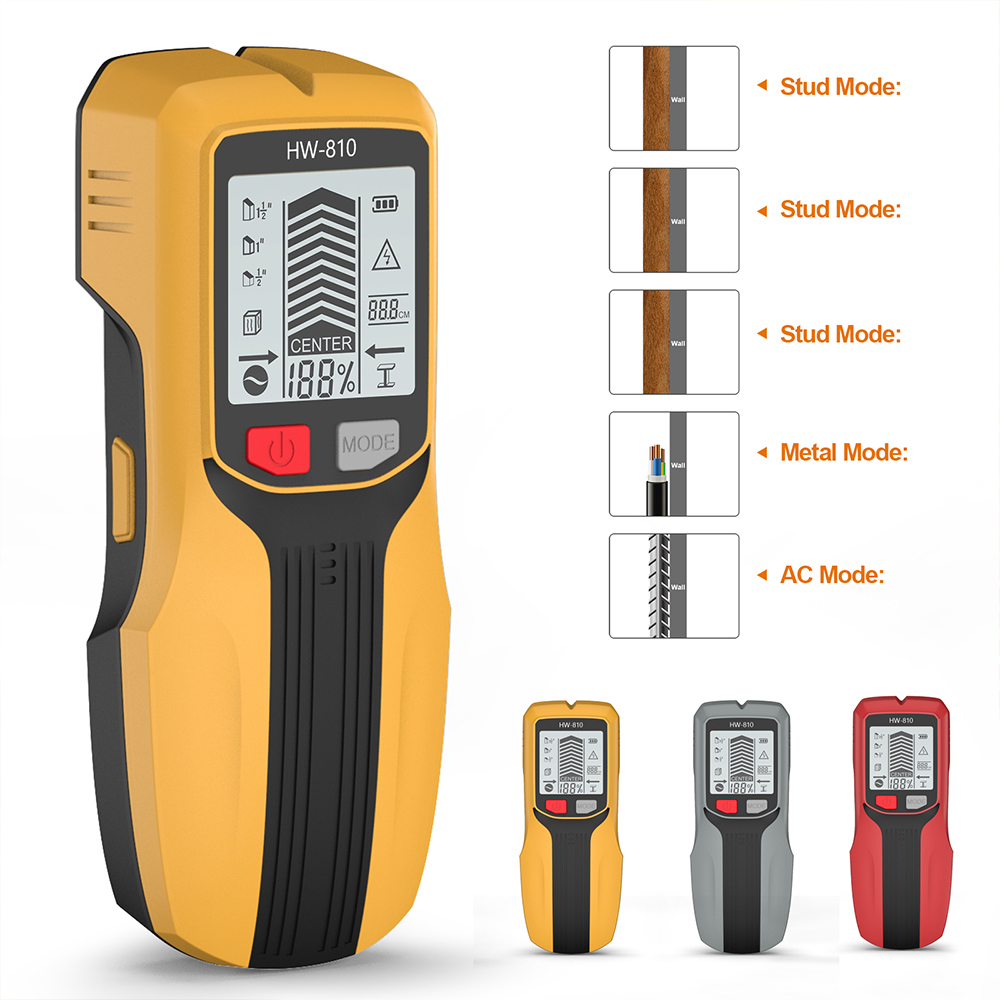 Detector de metais portátil 6  - Pipe Detector Wall Scanner avaliação e preço