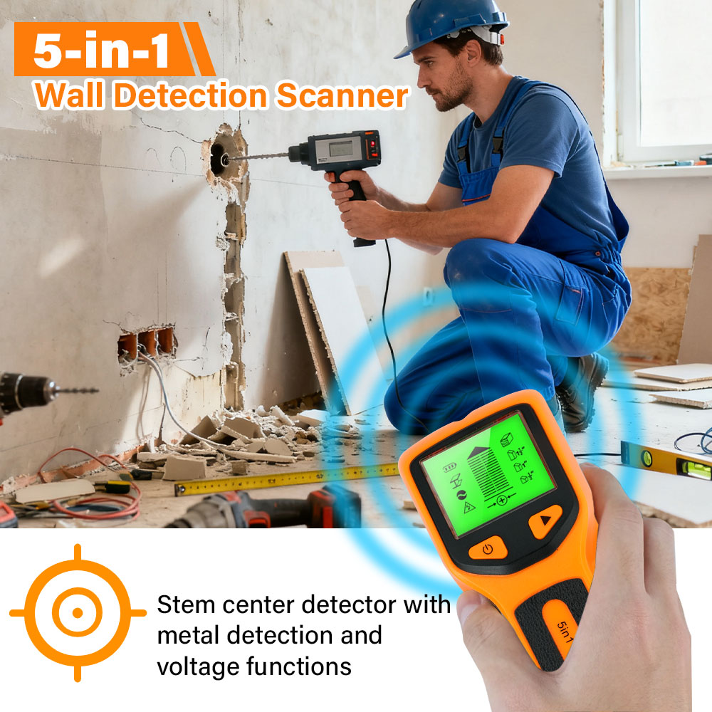 Detector de Vigas de Parede 5  - Pipe Detector Wall Scanner avaliação e preço