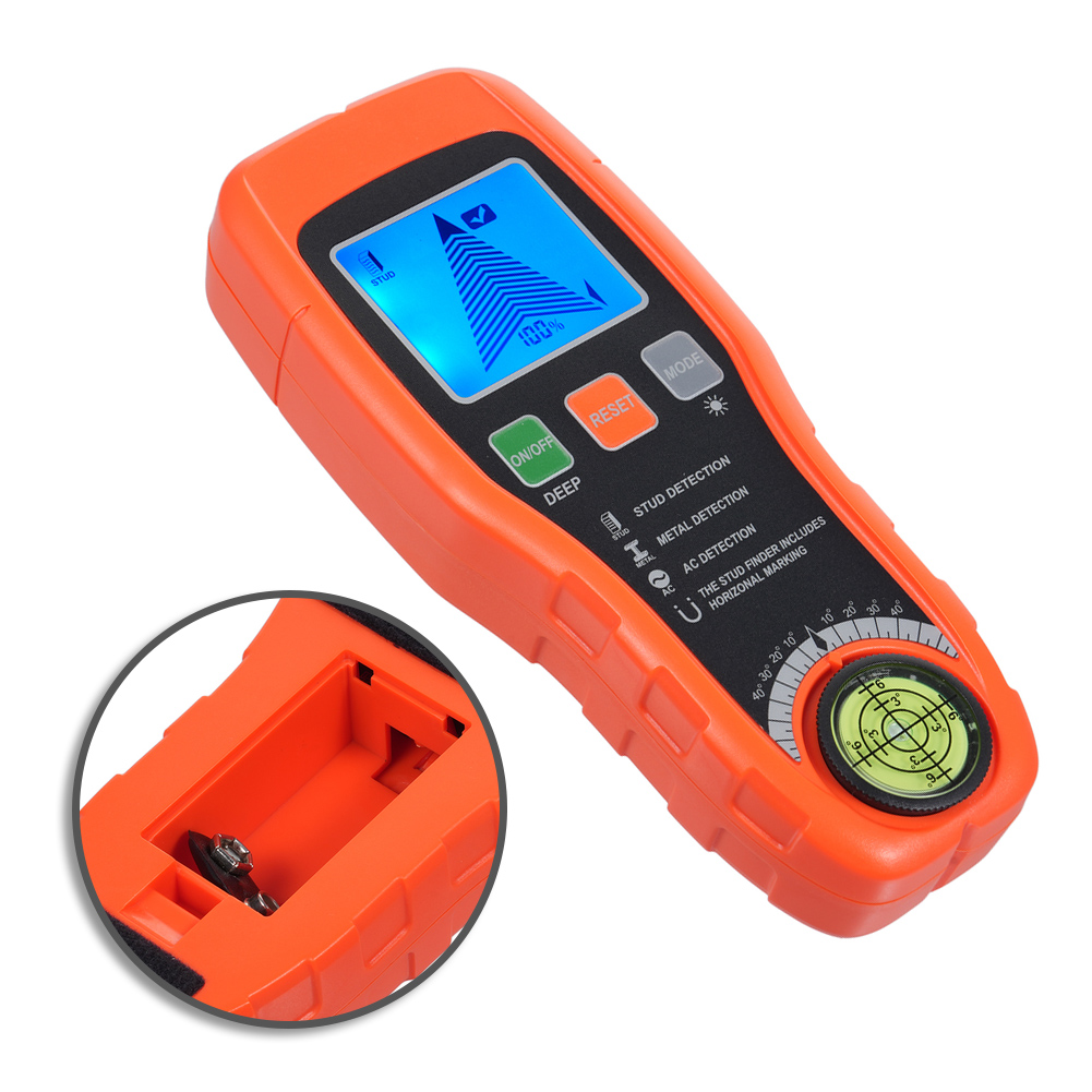 Detector de Parede Portátil 7  - Stud Detector With Metal Ac Wire avaliação e preço