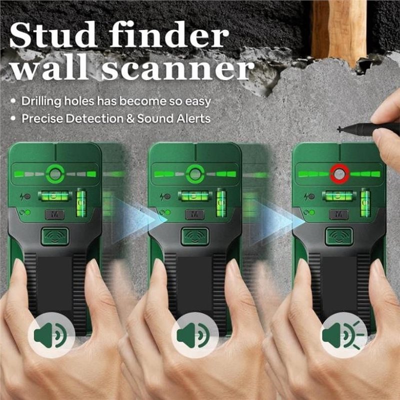 Scanner de Parede ABKP 6 em 1  - Stud Finder With Laser Level avaliação e preço