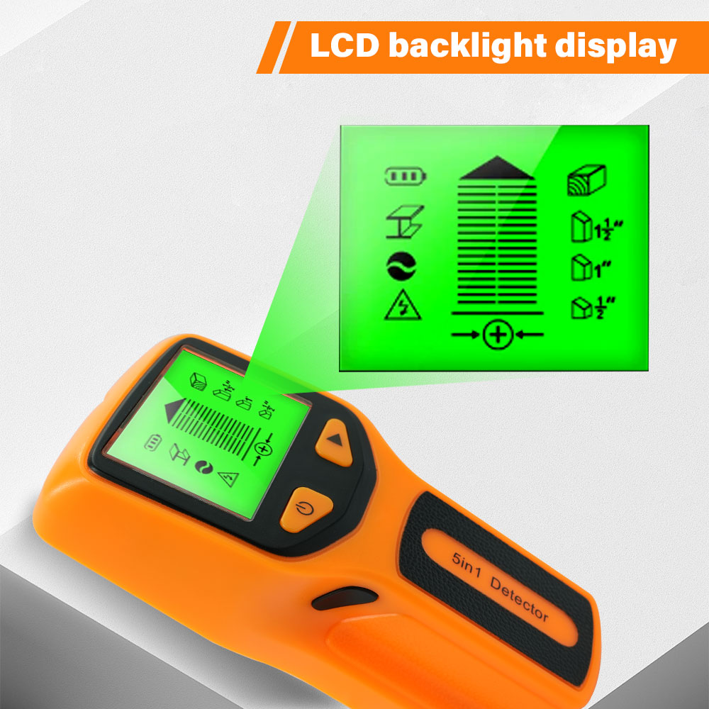 Detector Digital Portátil 5 em - Wall Scanner Rebar Detector avaliação e preço