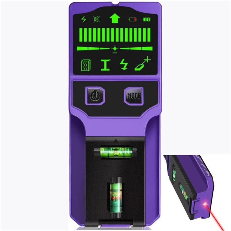 ABUH – Scanner de Parede 7 em  - Stud Finder With Laser Level avaliação e preço
