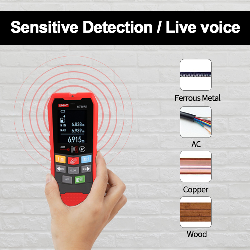 UNI-T 4 em 1 detector de metai - Wall Scanner Rebar Detector avaliação e preço