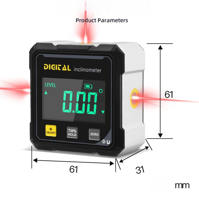 Inclinômetro Digital de Alta P - Stud Finder With Laser Level avaliação e preço