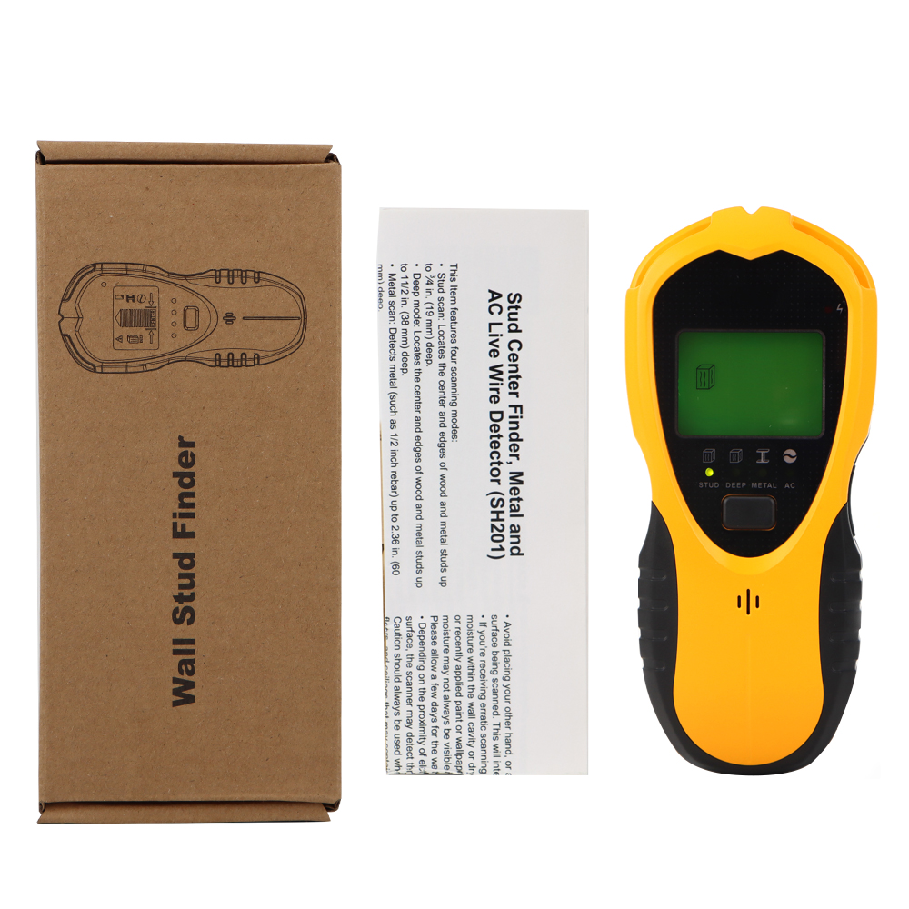 Detector de Metais Portátil Mu - Stud Finder Wall Scanner 5 In 1 avaliação e preço