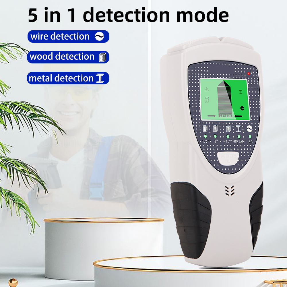 Detector de Metais Portátil Mu - Stud Finder Wall Scanner 5 In 1 avaliação e preço