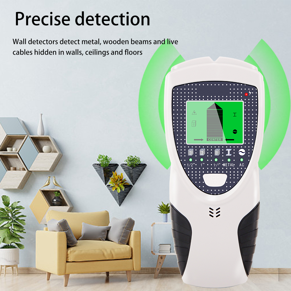 Detector de Metais Portátil Mu - Stud Finder Wall Scanner 5 In 1 avaliação e preço