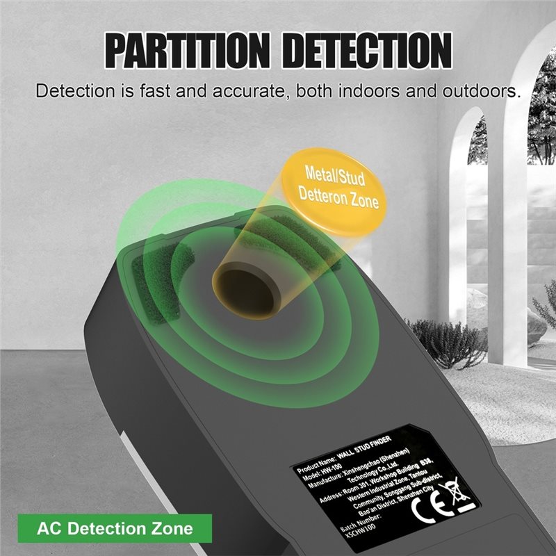 ABKL - Detector de Parede Mult - Pipe Detector Wall Scanner avaliação e preço