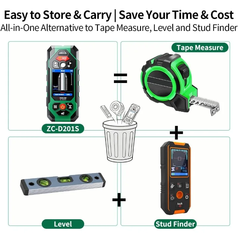 Para Localizador de Montantes  - Stud Finder With Laser Level avaliação e preço